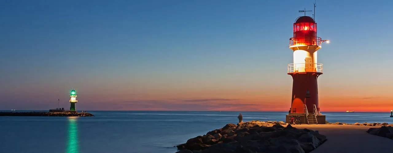 Leuchttürme Warnemünde